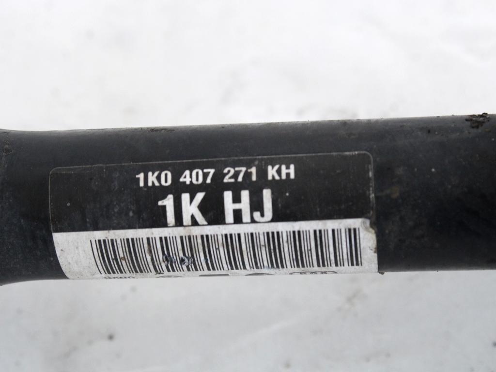 LEVA SPREDNJA POGONSKA GRED  OEM N. 1K0407271KH ORIGINAL REZERVNI DEL VOLKSWAGEN PASSAT B6 3C2 3C5 BER/SW (2005 - 09/2010)  DIESEL LETNIK 2009