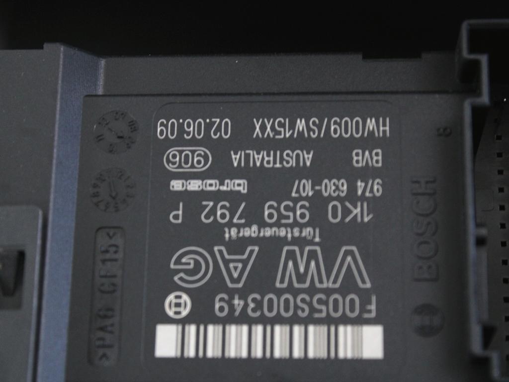 MEHANIZEM DVIGA SPREDNJIH STEKEL  OEM N. 18523 SISTEMA ALZACRISTALLO PORTA ANTERIORE ELETTR ORIGINAL REZERVNI DEL VOLKSWAGEN PASSAT B6 3C2 3C5 BER/SW (2005 - 09/2010)  DIESEL LETNIK 2009