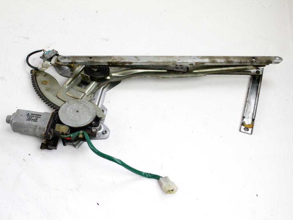 MEHANIZEM DVIGA SPREDNJIH STEKEL  OEM N. 8740 SISTEMA ALZACRISTALLO PORTA ANTERIORE ELETTRI ORIGINAL REZERVNI DEL MITSUBISHI L200 MK3 K7_T K6_T (1996 - 2006)DIESEL LETNIK 2001