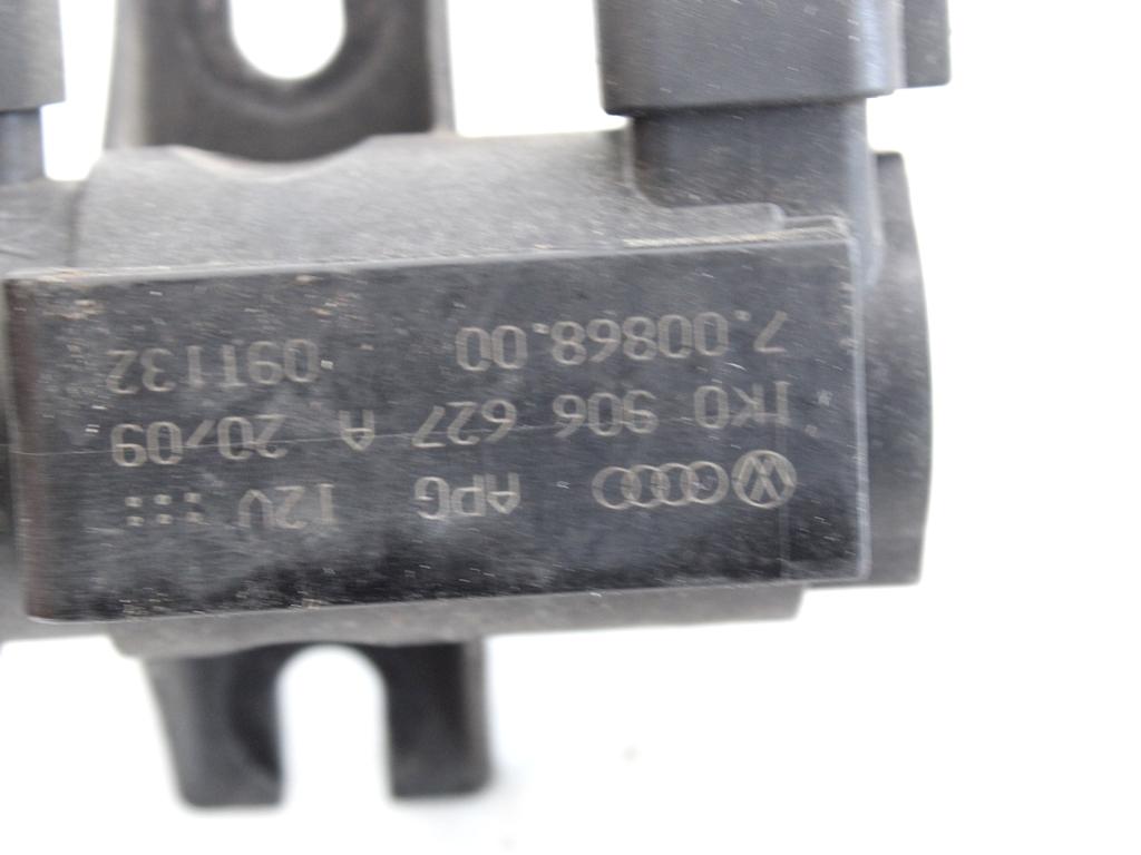 ELEKTROVENTIL  OEM N. 1K0906627A ORIGINAL REZERVNI DEL VOLKSWAGEN PASSAT B6 3C2 3C5 BER/SW (2005 - 09/2010)  DIESEL LETNIK 2009