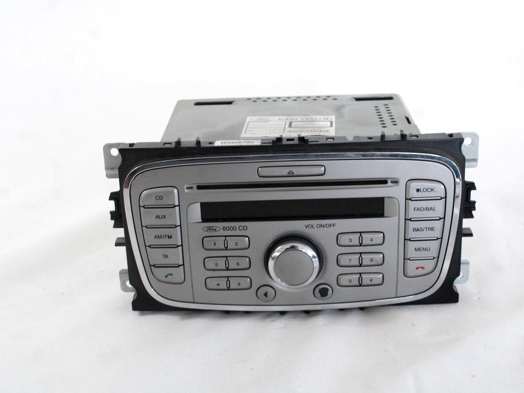 RADIO CD / OJACEVALNIK / IMETNIK HIFI OEM N. 7S7T-18C815-BA ORIGINAL REZERVNI DEL FORD GALAXY WA6 MK2 (2006 - 2015)DIESEL LETNIK 2007