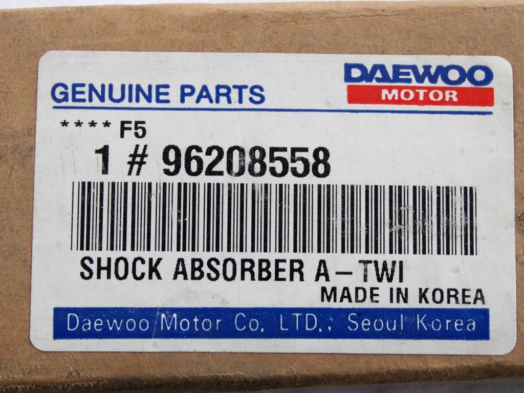 ZADNJI LEVI AMORTIZER OEM N. 96208558 ORIGINAL REZERVNI DEL DAEWOO LANOS T100 (1997 - 2002)BENZINA LETNIK 2000