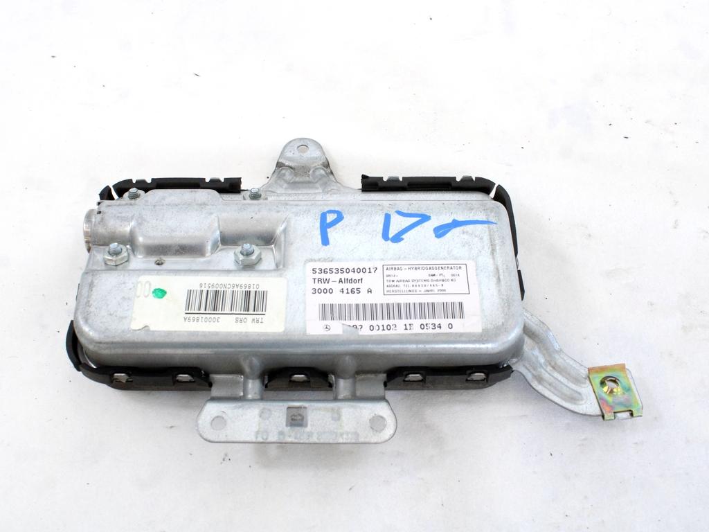 AIRBAG VRATA OEM N. A2038600205 ORIGINAL REZERVNI DEL MERCEDES CLASSE C W203 BER/SW (2000 - 2007) BENZINA LETNIK 2000