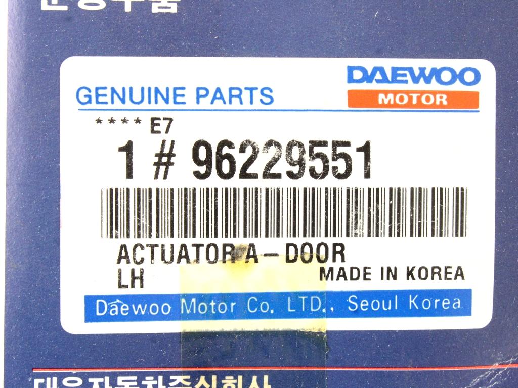 CENTRALNO ZAKLEPANJE PREDNIH LEVIH VRAT OEM N. 96229551 ORIGINAL REZERVNI DEL DAEWOO NUBIRA J100 (1997 - 2003)BENZINA LETNIK 1997