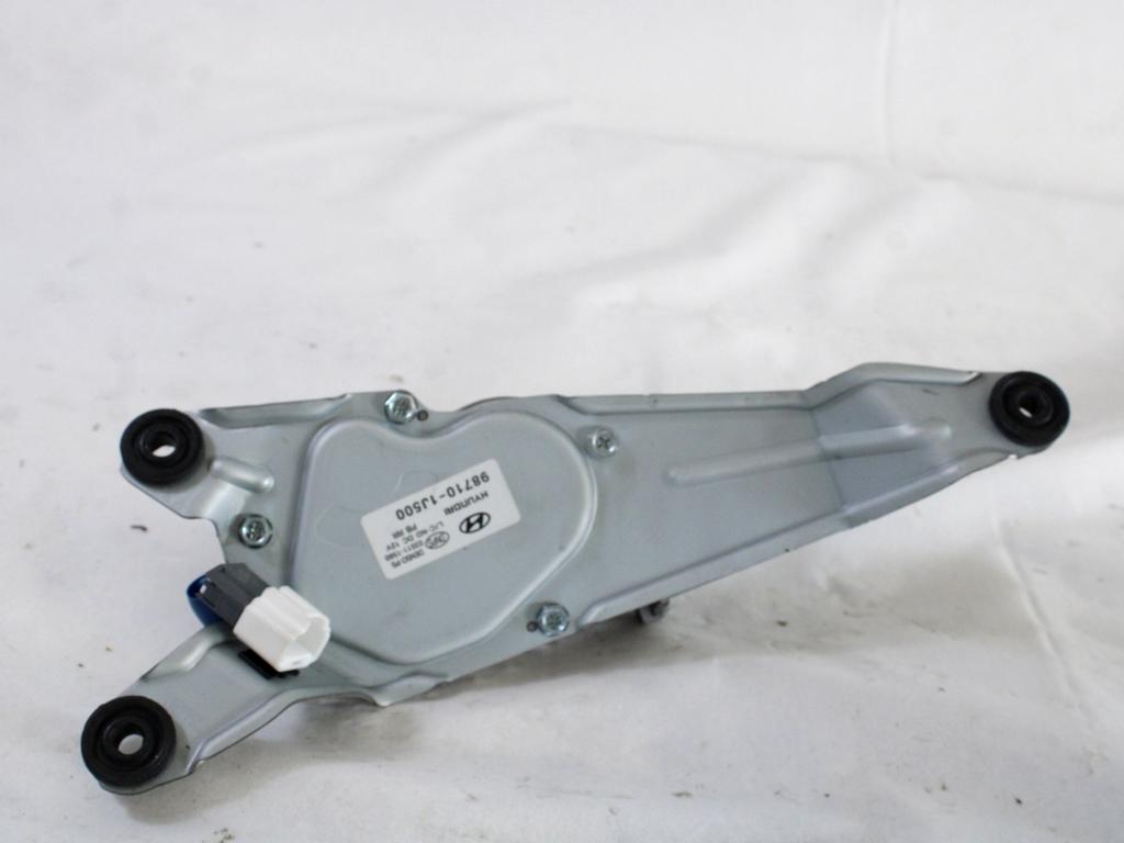 MOTORCEK ZADNJEGA BRISALCA OEM N. 98710-1J500 ORIGINAL REZERVNI DEL HYUNDAI I20 PB PBT MK1 R (2012 - 2014) BENZINA LETNIK 2013