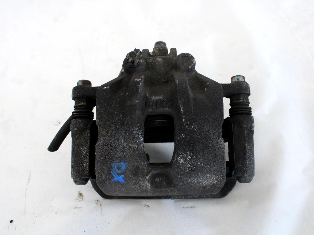 SPREDNJE DESNE ZAVORNE CELJUSTI  OEM N. 581301J600 ORIGINAL REZERVNI DEL HYUNDAI I20 PB PBT MK1 R (2012 - 2014) BENZINA LETNIK 2013