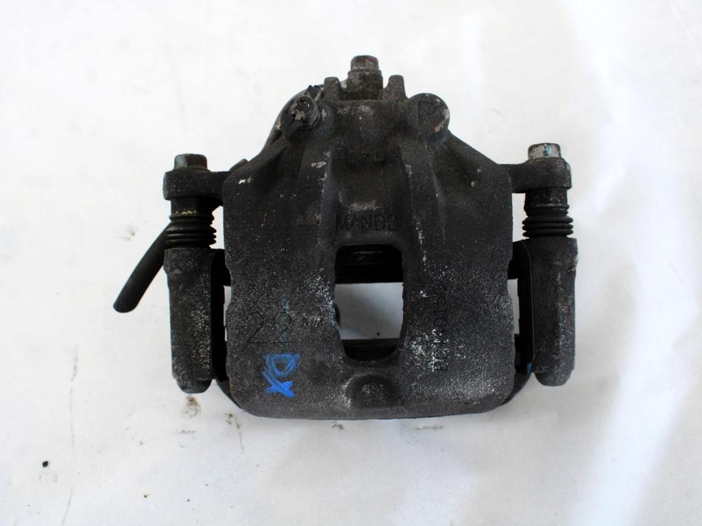 SPREDNJE DESNE ZAVORNE CELJUSTI  OEM N. 581301J600 ORIGINAL REZERVNI DEL HYUNDAI I20 PB PBT MK1 R (2012 - 2014) BENZINA LETNIK 2013