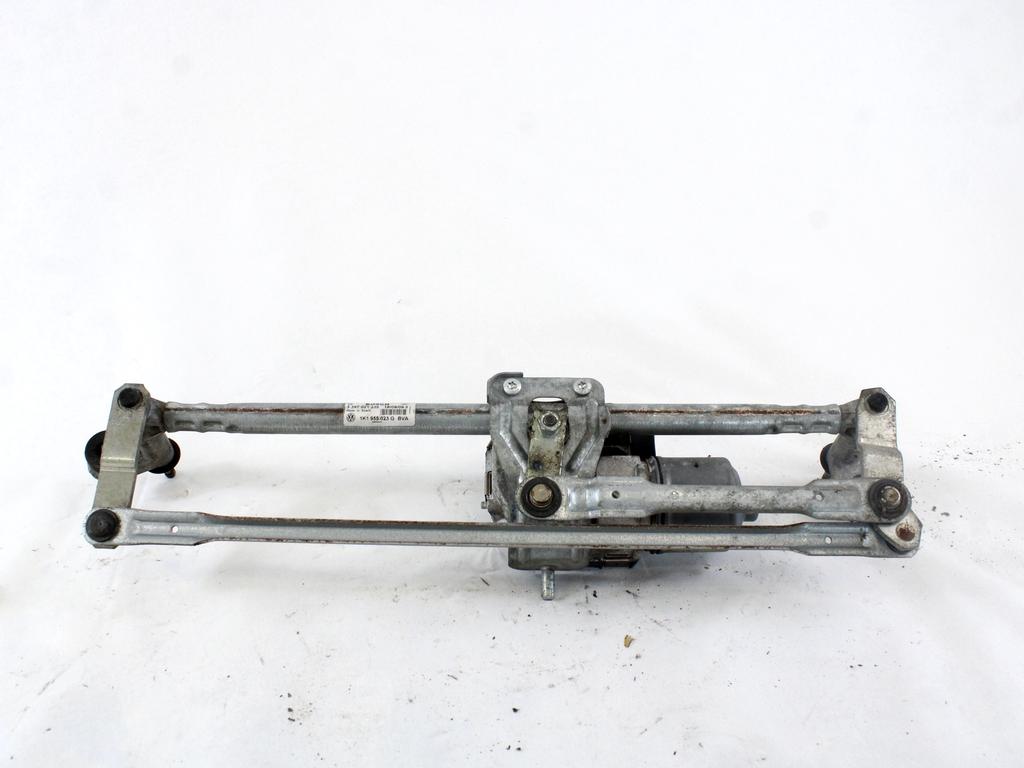 MOTORCEK PREDNJIH BRISALCEV OEM N. 1K1955119E ORIGINAL REZERVNI DEL VOLKSWAGEN GOLF VI 5K1 517 AJ5 MK6 (2008-2012) BENZINA LETNIK 2009