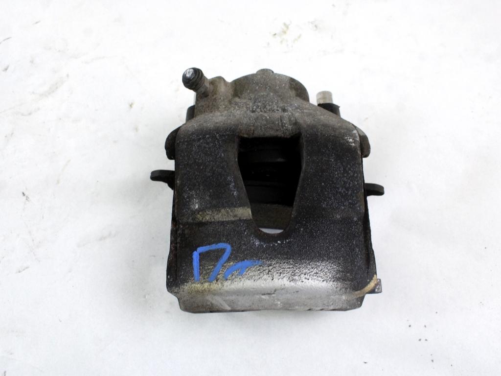 SPREDNJE DESNE ZAVORNE CELJUSTI  OEM N. 1K0615124D ORIGINAL REZERVNI DEL VOLKSWAGEN GOLF VI 5K1 517 AJ5 MK6 (2008-2012) BENZINA LETNIK 2009