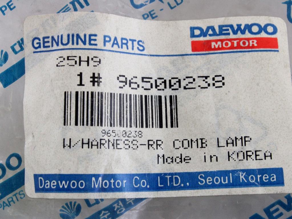 ELEKTRICNA NAPELJAVA OEM N. 96500238 ORIGINAL REZERVNI DEL DAEWOO LANOS T100 (1997 - 2002)BENZINA LETNIK 2002