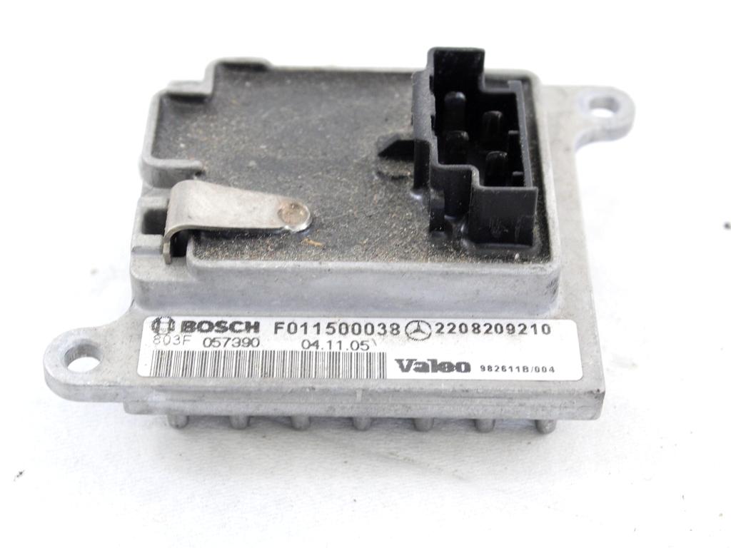 REGULATOR PREZRACEVANJA OEM N. 2208209210 ORIGINAL REZERVNI DEL MERCEDES CLASSE ML W164 (2005-2008)DIESEL LETNIK 2006