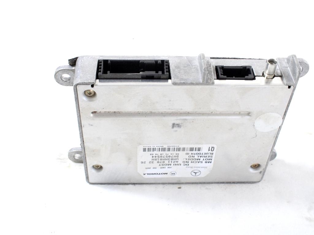 RACUNALNIK TELEFONA  OEM N. A2118703226 ORIGINAL REZERVNI DEL MERCEDES CLASSE ML W164 (2005-2008)DIESEL LETNIK 2006