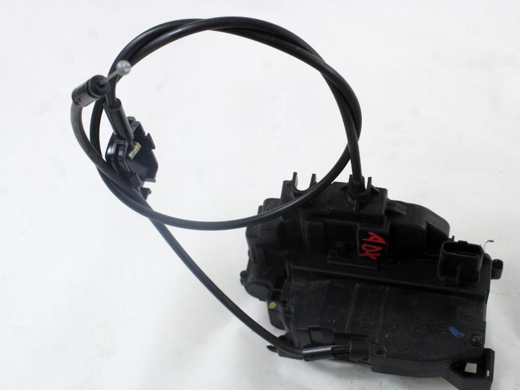 CENTRALNI ZAKLEP SPREDNJIH VRAT  OEM N. 8200300127 ORIGINAL REZERVNI DEL RENAULT CLIO BR0//1 CR0/1 KR0/1 MK3 R (05/2009 - 2013) BENZINA LETNIK 2010