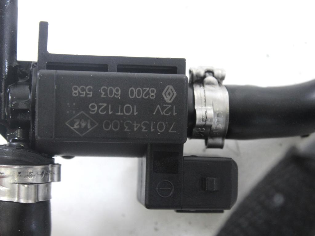 ELEKTROVENTIL  OEM N. 8200603558 ORIGINAL REZERVNI DEL RENAULT CLIO BR0//1 CR0/1 KR0/1 MK3 R (05/2009 - 2013) BENZINA LETNIK 2010