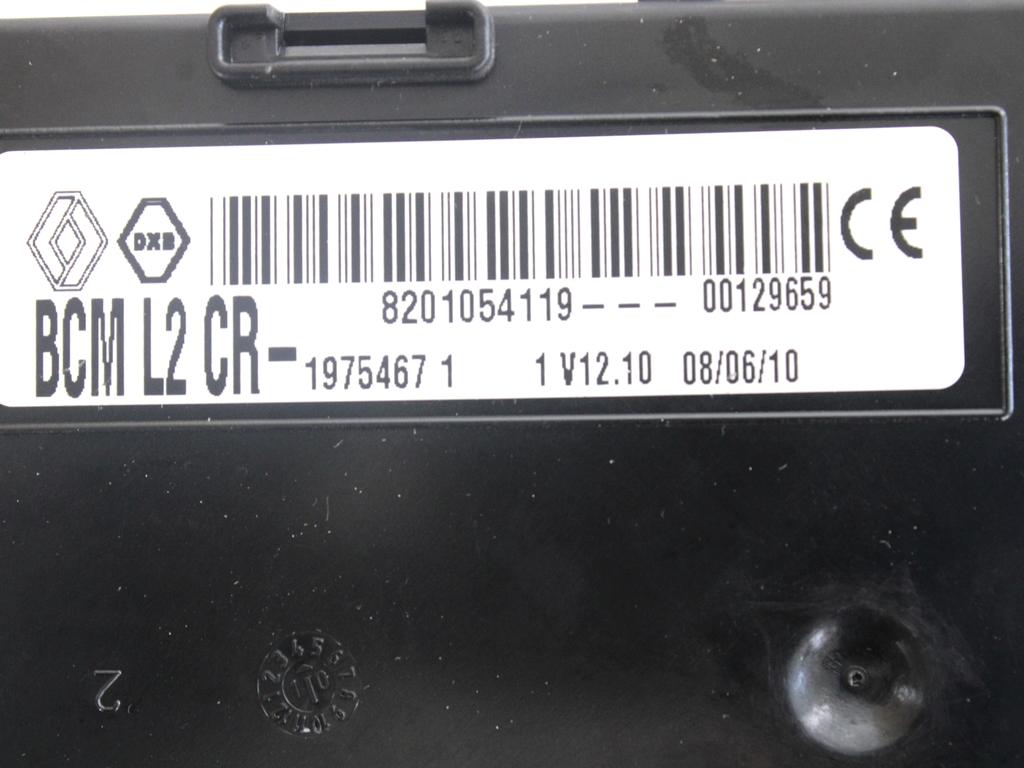 KOMPLET ODKLEPANJE IN VZIG  OEM N. 23045 KIT ACCENSIONE AVVIAMENTO ORIGINAL REZERVNI DEL RENAULT CLIO BR0//1 CR0/1 KR0/1 MK3 R (05/2009 - 2013) BENZINA LETNIK 2010