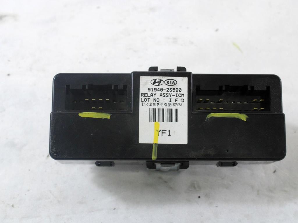 RELE' OEM N. 91940-2S590 ORIGINAL REZERVNI DEL HYUNDAI IX35 LM EL ELH (2009 - 2015)DIESEL LETNIK 2013