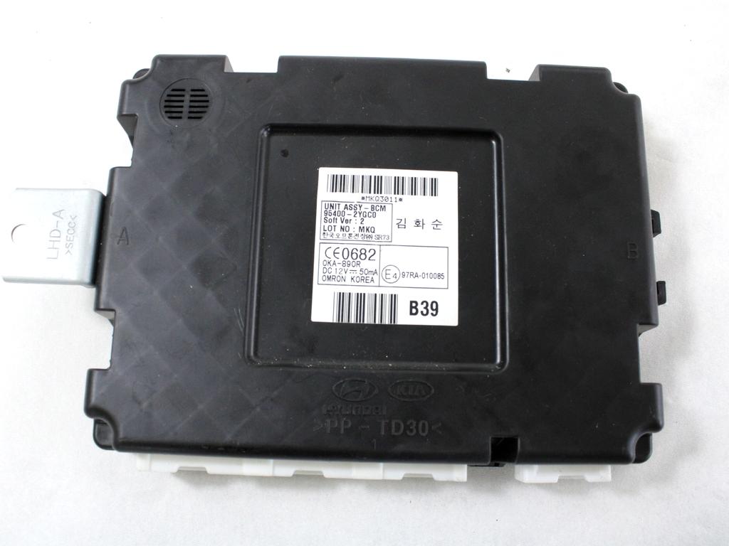 KOMPLET ODKLEPANJE IN VZIG  OEM N. 33134 KIT ACCENSIONE AVVIAMENTO ORIGINAL REZERVNI DEL HYUNDAI IX35 LM EL ELH (2009 - 2015)DIESEL LETNIK 2013