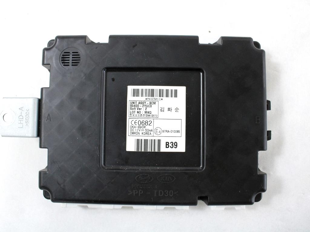 KOMPLET ODKLEPANJE IN VZIG  OEM N. 33134 KIT ACCENSIONE AVVIAMENTO ORIGINAL REZERVNI DEL HYUNDAI IX35 LM EL ELH (2009 - 2015)DIESEL LETNIK 2013