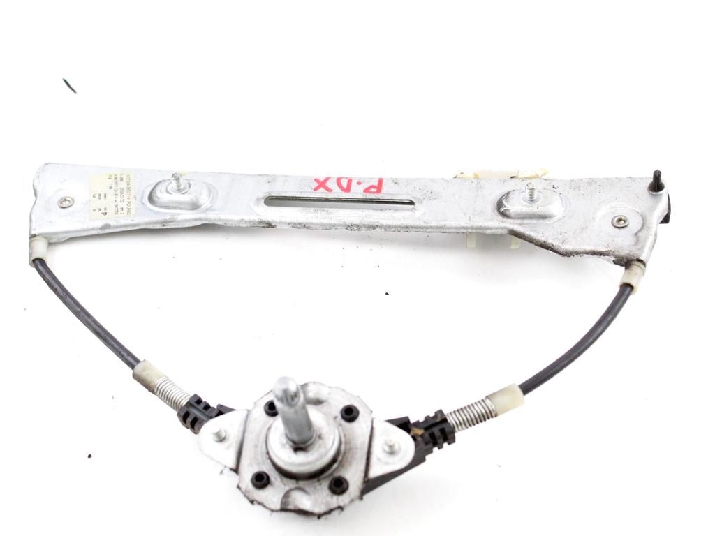 ROCNI SISTEM ZA DVIGOVANJE ZADNJEGA STEKLA  OEM N. 46803653 ORIGINAL REZERVNI DEL FIAT PANDA 169 (2003 - 08/2009) BENZINA LETNIK 2006