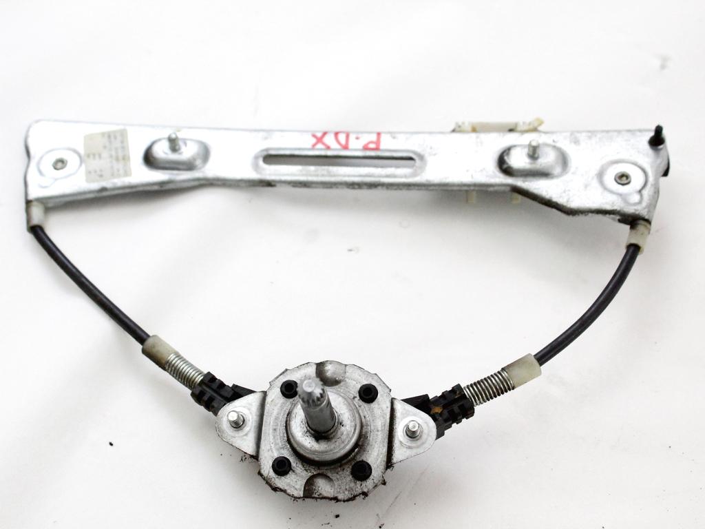 ROCNI SISTEM ZA DVIGOVANJE ZADNJEGA STEKLA  OEM N. 46803653 ORIGINAL REZERVNI DEL FIAT PANDA 169 (2003 - 08/2009) BENZINA LETNIK 2006