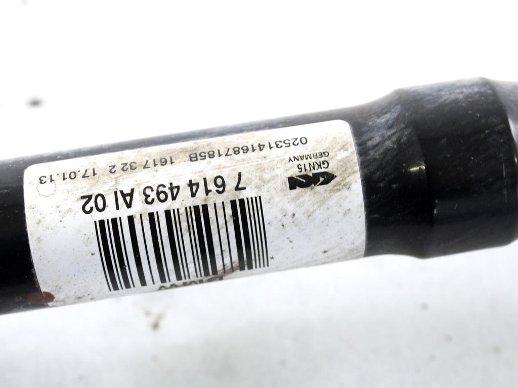 LEVA ZADNJA POGONSKA GRED  OEM N. 7614493 ORIGINAL REZERVNI DEL BMW X3 F25 (2010 - 2017)DIESEL LETNIK 2013