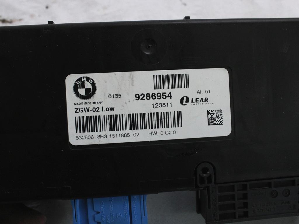 RACUNALNIK VMESNIKA (GATEWAY) OEM N. 61359286954 ORIGINAL REZERVNI DEL BMW X3 F25 (2010 - 2017)DIESEL LETNIK 2013