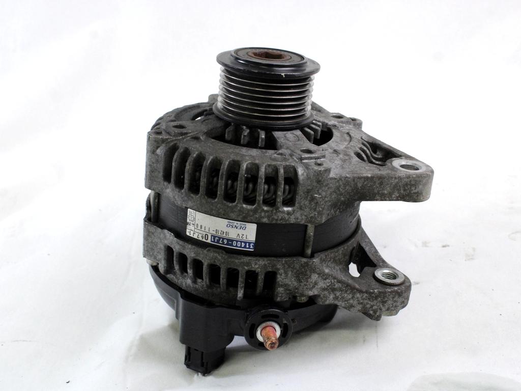 ALTERNATOR OEM N. 3140067J10 ORIGINAL REZERVNI DEL SUZUKI GRAND VITARA JT TE TD MK2 (2006 - 2015)DIESEL LETNIK 2013