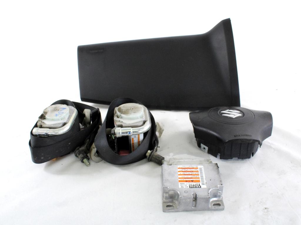 KIT AIRBAG KOMPLET OEM N. 19393 KIT AIRBAG COMPLETO ORIGINAL REZERVNI DEL SUZUKI GRAND VITARA JT TE TD MK2 (2006 - 2015)DIESEL LETNIK 2013