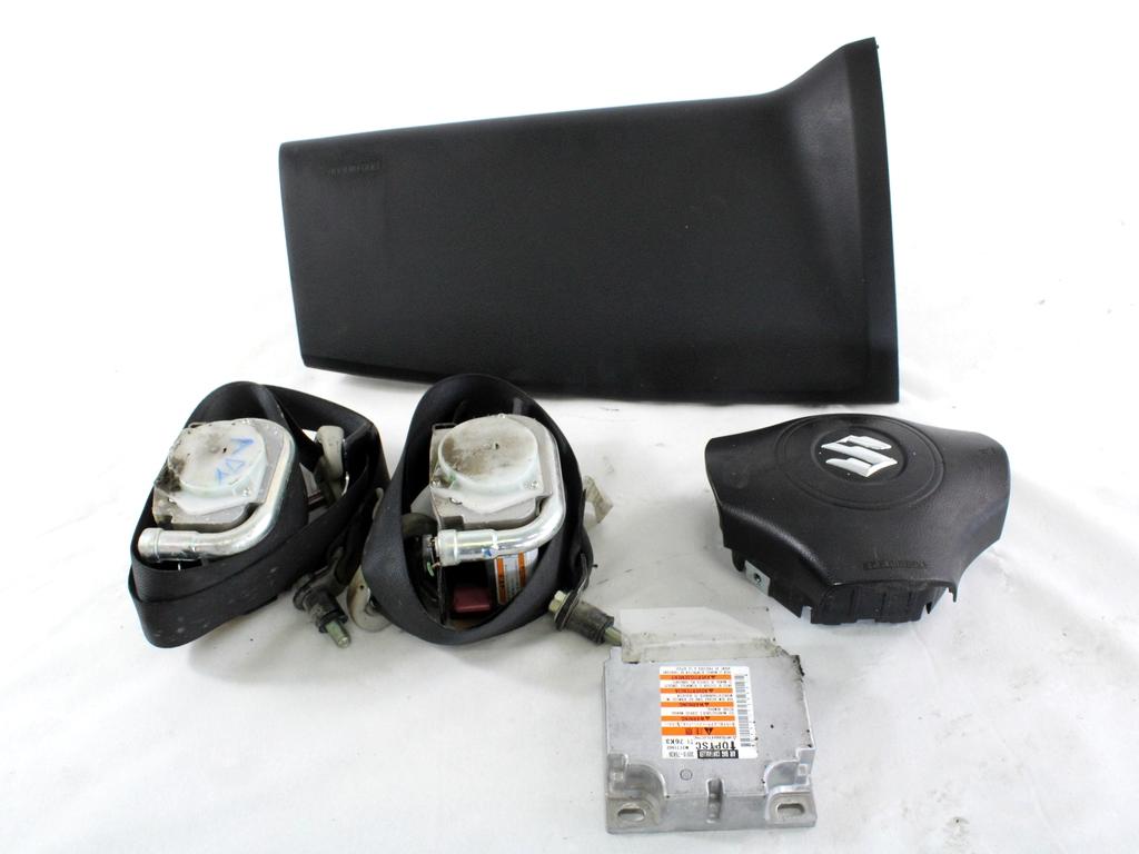 KIT AIRBAG KOMPLET OEM N. 19393 KIT AIRBAG COMPLETO ORIGINAL REZERVNI DEL SUZUKI GRAND VITARA JT TE TD MK2 (2006 - 2015)DIESEL LETNIK 2013