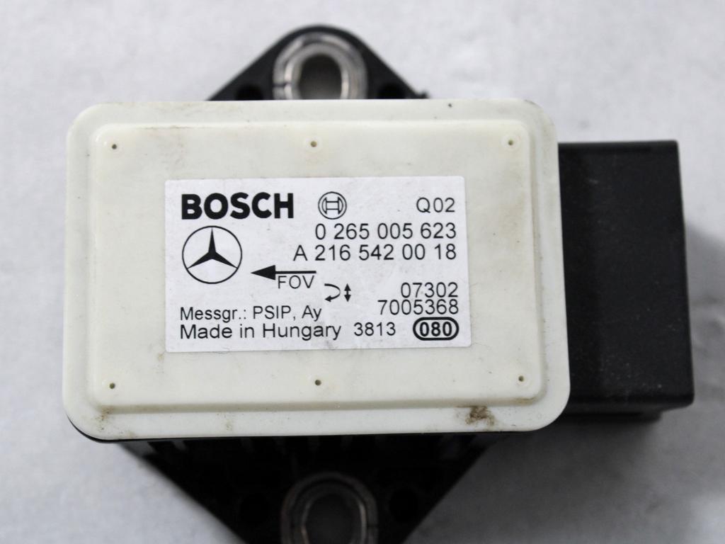 ESP OEM N. A2165420018 ORIGINAL REZERVNI DEL MERCEDES CLASSE A W169 5P C169 3P R (05/2008 - 2012) DIESEL LETNIK 2008