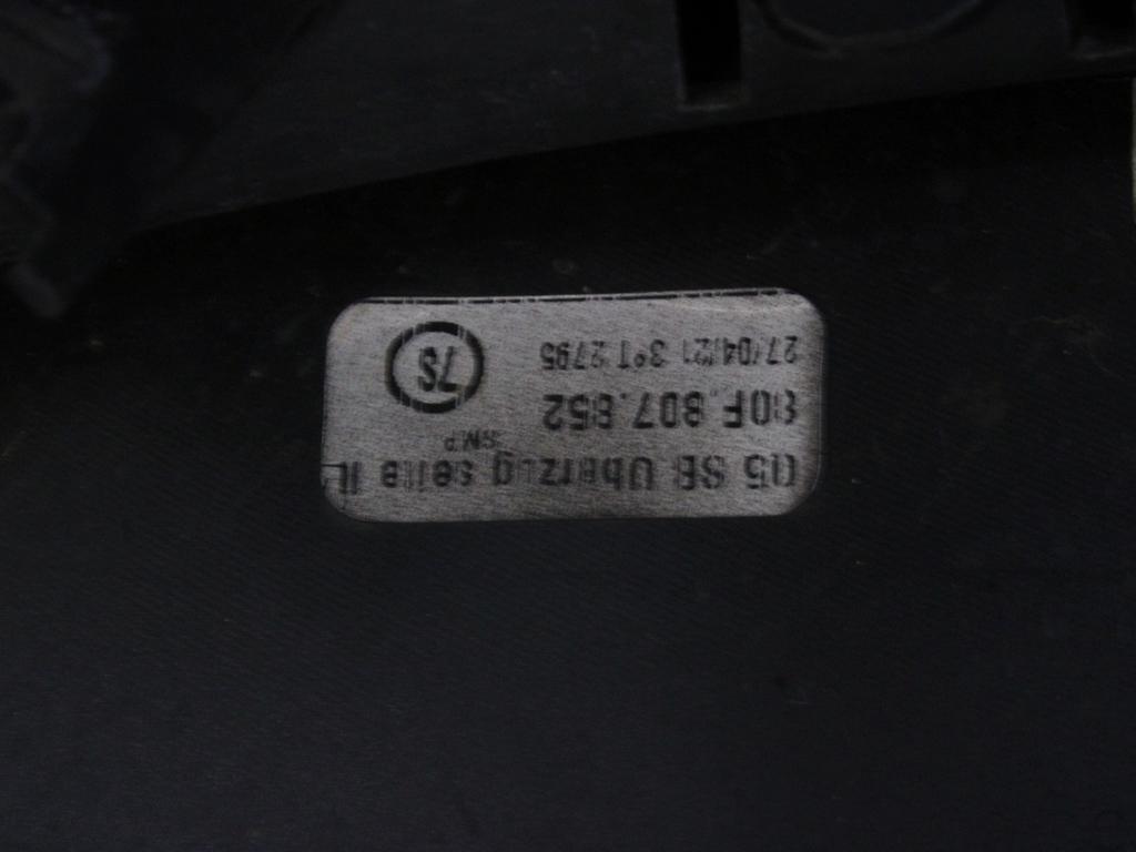 ZADNJI ODBIJAC OEM N. 80F807067AGRU ORIGINAL REZERVNI DEL AUDI Q5 80A R (DAL 2021)DIESEL LETNIK 2021