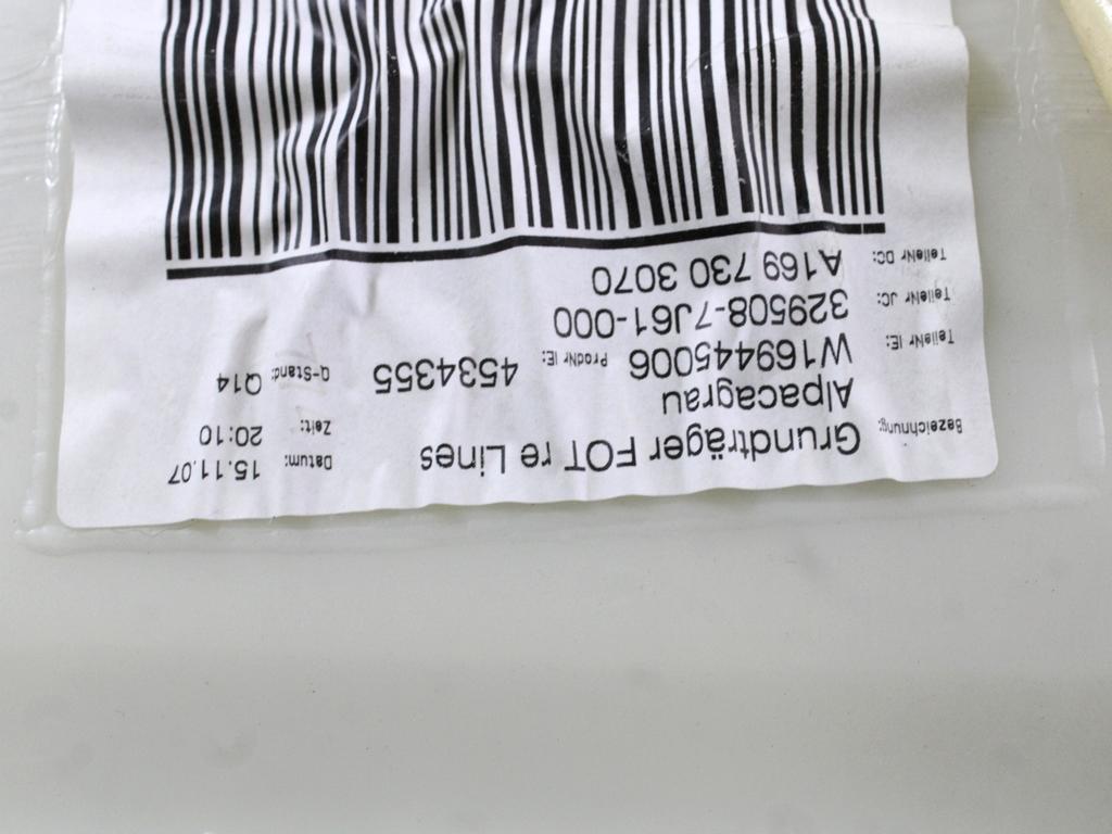 VRATNI PANEL OEM N. PNPDTMBCLASAW169RBR5P ORIGINAL REZERVNI DEL MERCEDES CLASSE A W169 5P C169 3P R (05/2008 - 2012) DIESEL LETNIK 2008