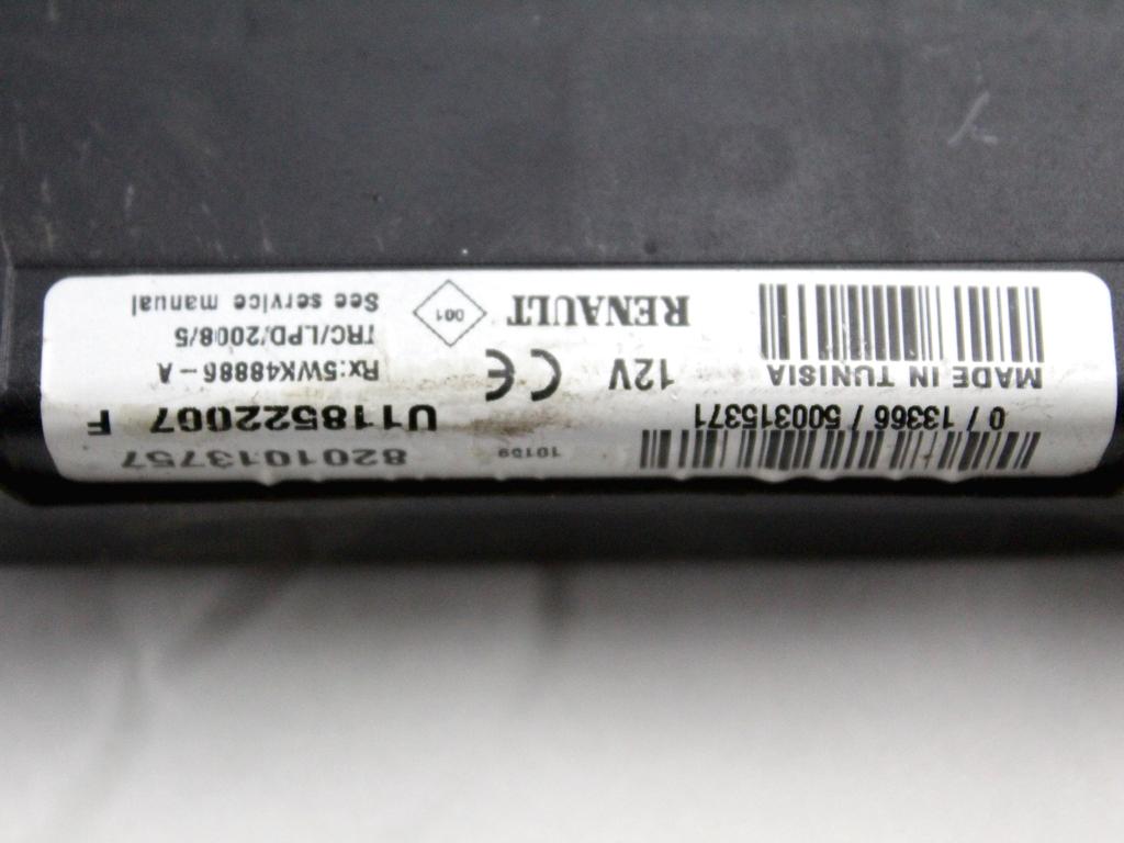 KOMPLET ODKLEPANJE IN VZIG  OEM N. 5389 KIT ACCENSIONE AVVIAMENTO ORIGINAL REZERVNI DEL DACIA DUSTER HS (2010 - 2017) DIESEL LETNIK 2010