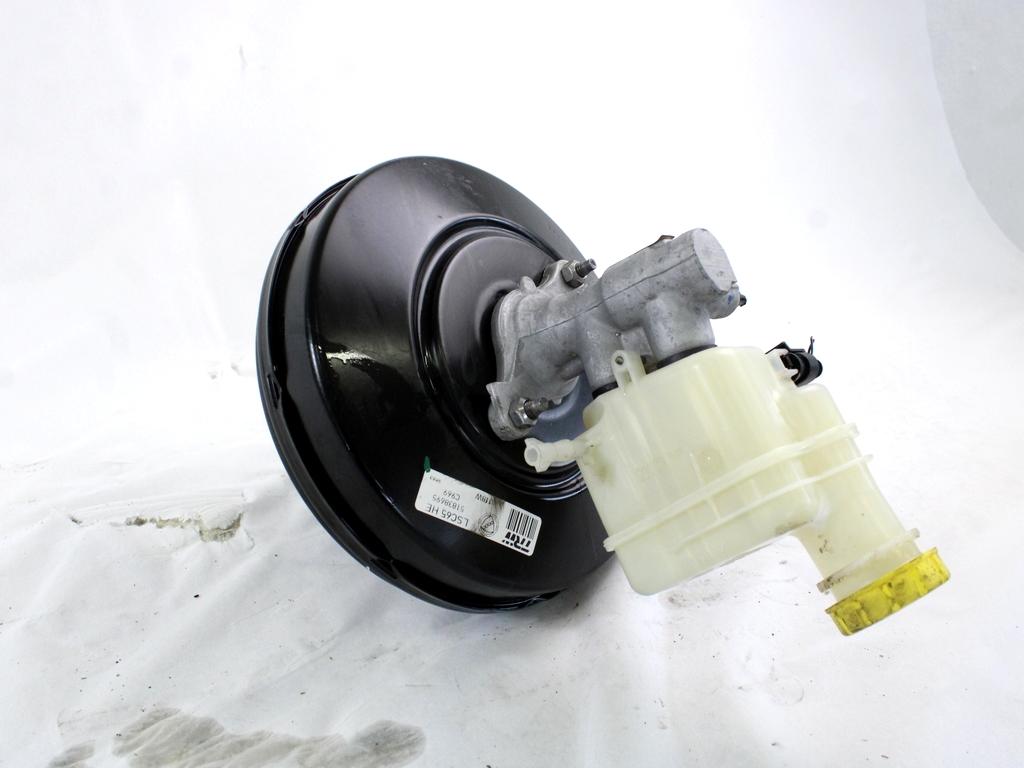 SERVO OJACEVALNIK ZAVOR S PUMPO OEM N. 51838695 ORIGINAL REZERVNI DEL FIAT 500 CINQUECENTO 312 MK3 (2007 - 2015) BENZINA LETNIK 2010