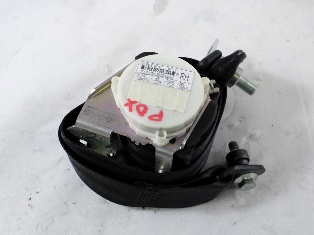 VARNOSTNI PAS OEM N. 735492576 ORIGINAL REZERVNI DEL FIAT 500 CINQUECENTO 312 MK3 (2007 - 2015) BENZINA LETNIK 2010