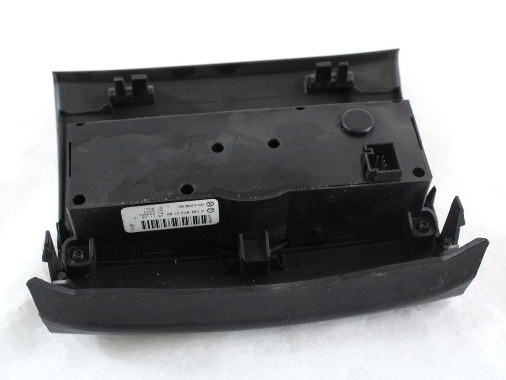 NADZOR KLIMATSKE NAPRAVE OEM N. A1648700189 ORIGINAL REZERVNI DEL MERCEDES CLASSE R W251 (2005 - 2010)DIESEL LETNIK 2007