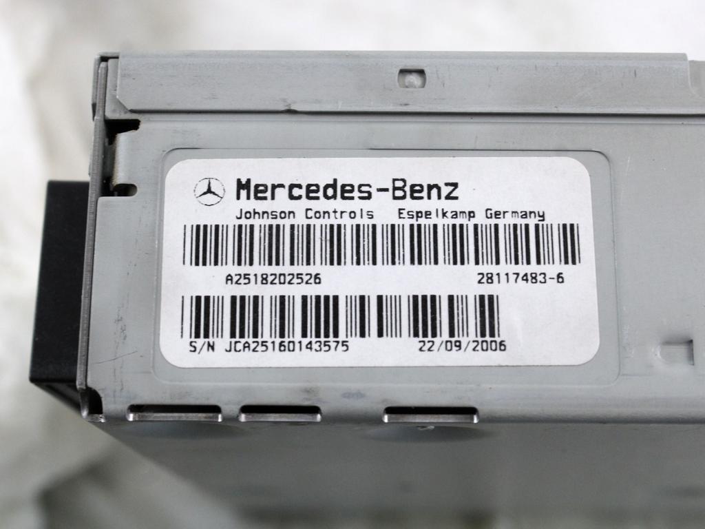 RAZNE KRMILNE ENOTE  OEM N. A2518202526 ORIGINAL REZERVNI DEL MERCEDES CLASSE R W251 (2005 - 2010)DIESEL LETNIK 2007