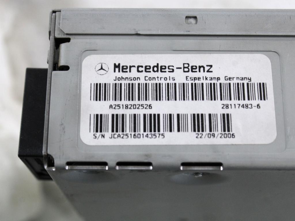 RAZNE KRMILNE ENOTE  OEM N. A2518202526 ORIGINAL REZERVNI DEL MERCEDES CLASSE R W251 (2005 - 2010)DIESEL LETNIK 2007