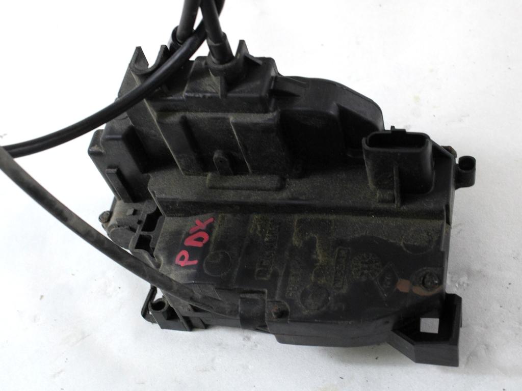 CENTRALNO ZAKLEPANJE ZADNJIH DESNIH VRAT OEM N. 8200300129 ORIGINAL REZERVNI DEL RENAULT CLIO BR0//1 CR0/1 KR0/1 MK3 R (05/2009 - 2013) BENZINA LETNIK 2012