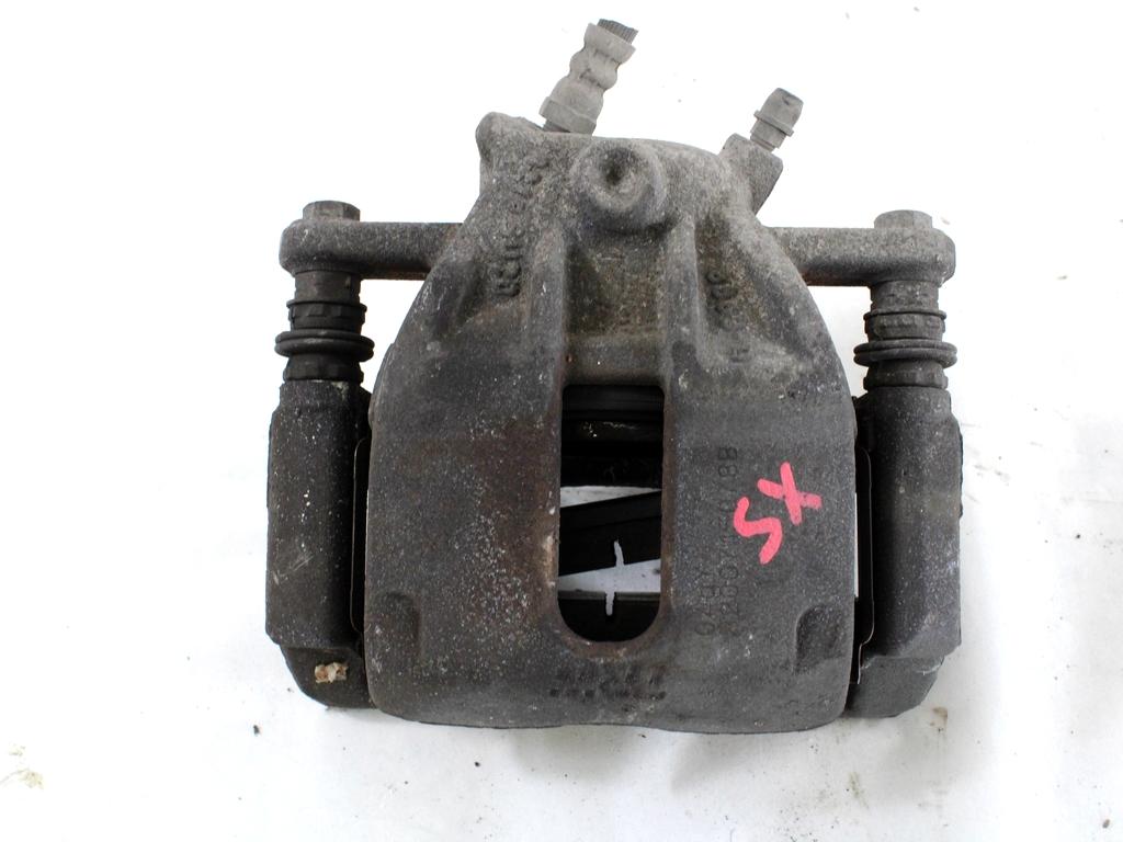 SPREDNJE LEVE ZAVORNE CELJUSTI  OEM N. 7701208332 ORIGINAL REZERVNI DEL RENAULT CLIO BR0//1 CR0/1 KR0/1 MK3 R (05/2009 - 2013) BENZINA LETNIK 2012