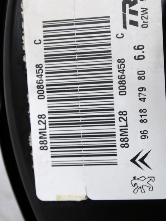 SERVO OJACEVALNIK ZAVOR S PUMPO OEM N. 9681847980 ORIGINAL REZERVNI DEL CITROEN C3 PICASSO MK1 (2009 - 2012) DIESEL LETNIK 2010