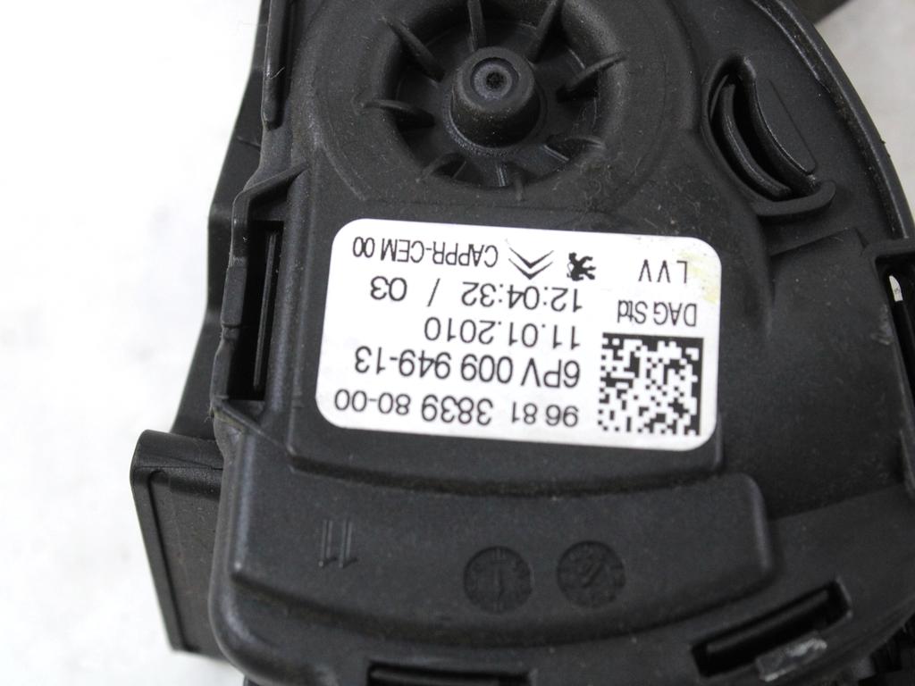 PEDALI OEM N. 9681383980 ORIGINAL REZERVNI DEL CITROEN C3 PICASSO MK1 (2009 - 2012) DIESEL LETNIK 2010