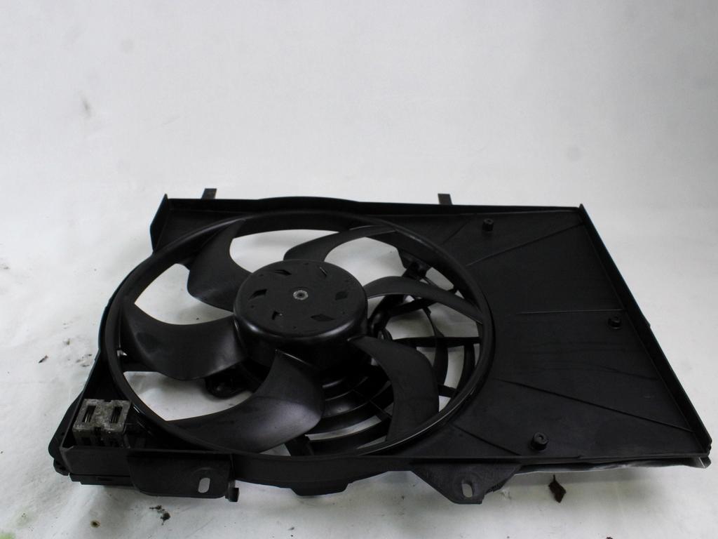 VENTILATOR HLADILNIKA OEM N. 9801666680 ORIGINAL REZERVNI DEL CITROEN C3 PICASSO MK1 (2009 - 2012) DIESEL LETNIK 2010