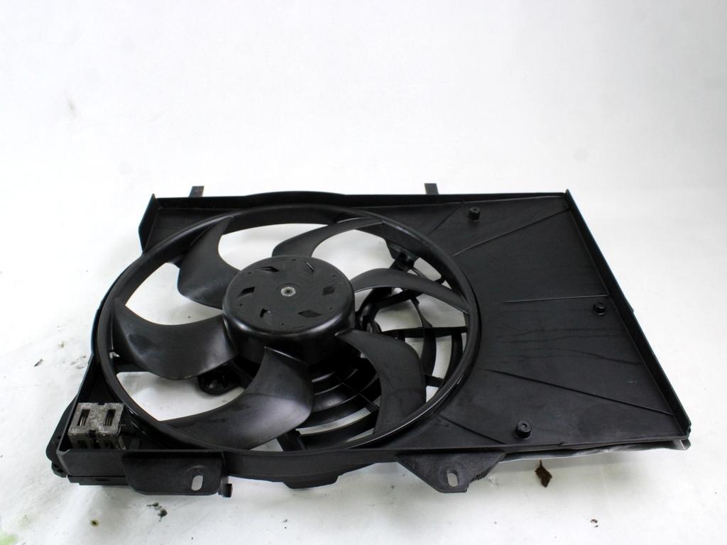 VENTILATOR HLADILNIKA OEM N. 9801666680 ORIGINAL REZERVNI DEL CITROEN C3 PICASSO MK1 (2009 - 2012) DIESEL LETNIK 2010