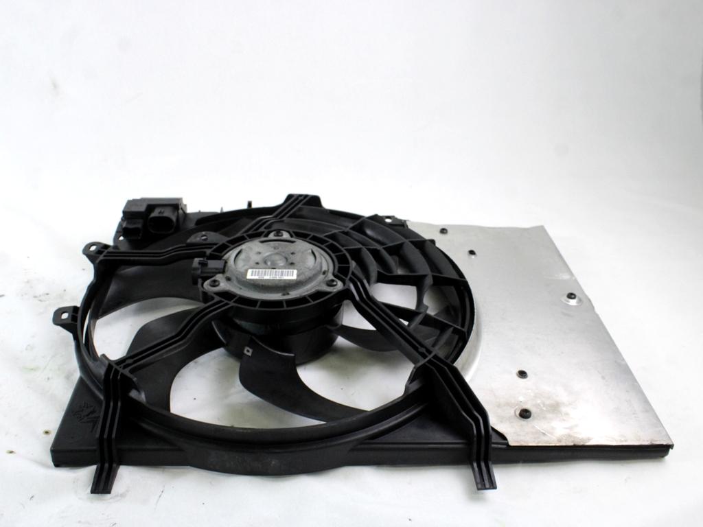 VENTILATOR HLADILNIKA OEM N. 9801666680 ORIGINAL REZERVNI DEL CITROEN C3 PICASSO MK1 (2009 - 2012) DIESEL LETNIK 2010