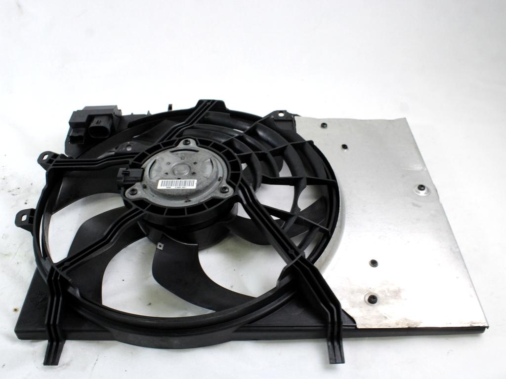 VENTILATOR HLADILNIKA OEM N. 9801666680 ORIGINAL REZERVNI DEL CITROEN C3 PICASSO MK1 (2009 - 2012) DIESEL LETNIK 2010