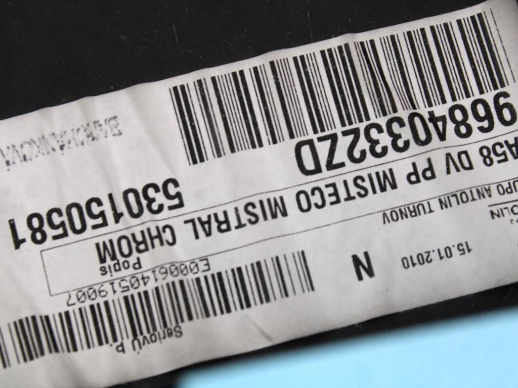 NOTRANJA OBLOGA SPREDNJIH VRAT OEM N. PNADTCTC3PICAMK1MV5P ORIGINAL REZERVNI DEL CITROEN C3 PICASSO MK1 (2009 - 2012) DIESEL LETNIK 2010