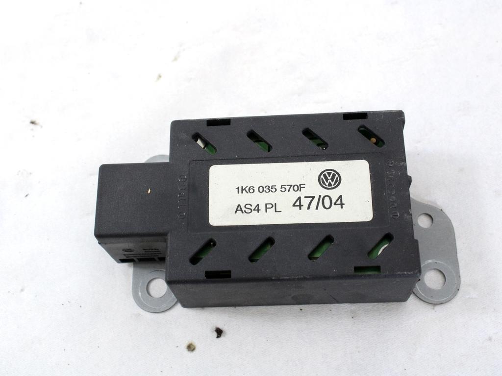 OJACEVALEC / ANTENA OEM N. 1K6035570F ORIGINAL REZERVNI DEL VOLKSWAGEN GOLF V 1K1 1K5 MK5 BER/SW (02/2004-11/2008) DIESEL LETNIK 2005