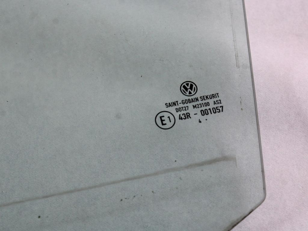 ZADNJA LEVA STEKLO OEM N. 1K6845025B ORIGINAL REZERVNI DEL VOLKSWAGEN GOLF V 1K1 1K5 MK5 BER/SW (02/2004-11/2008) DIESEL LETNIK 2005