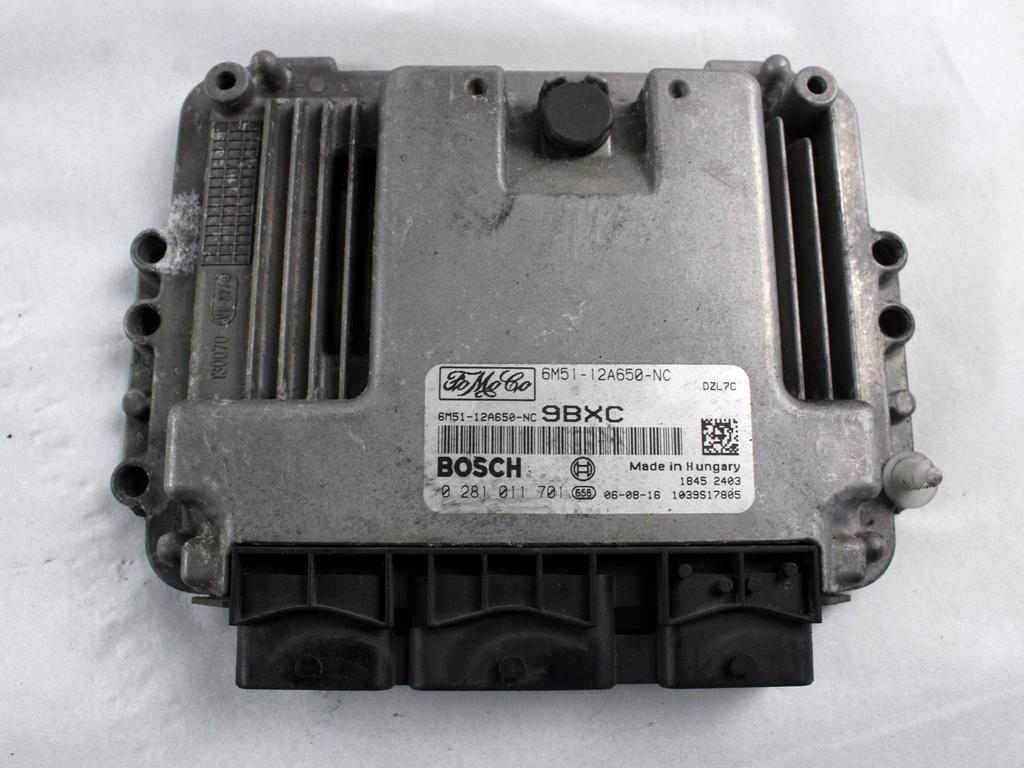 KOMPLET ODKLEPANJE IN VZIG  OEM N. 18519 KIT ACCENSIONE AVVIAMENTO ORIGINAL REZERVNI DEL FORD FOCUS DA HCP DP MK2 BER/SW (2005 - 2008) DIESEL LETNIK 2006